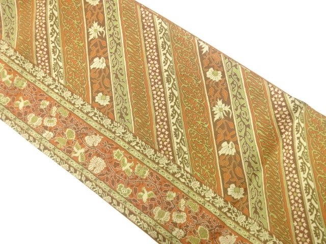 Japanese Kimono / Antique / Fukuro Obi Silk